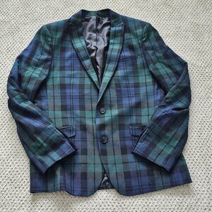 Plaid Blazer